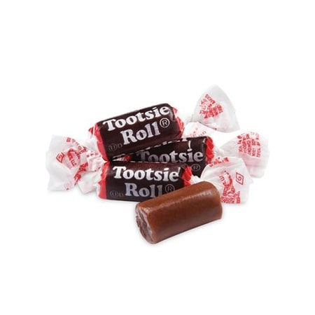 Tootsie Roll Industries TootsieRol, MIDGEES, ORIGINAL, 38.8 OZ BAG, 360 PIECES 7806